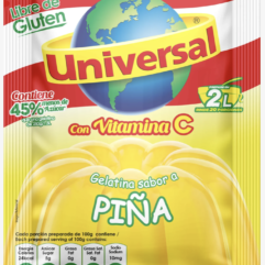 Gelatina Universal Piña / Pineapple Gelatin 150gr x 12