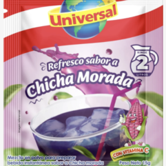 Universal Chicha Morada / Purple drink instant beverage 120gr x 12