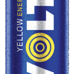 Volt Yellow Guarana bebida energizante lata 16 fl oz - Caja de 15 unidades