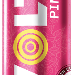 VOLT Pink bebida energizante lata 16 fl oz - Caja de 15 unidades