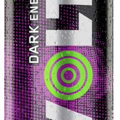 VOLT Dark Black Berry bebida energizante lata 16 fl oz - Caja de 15 unidades