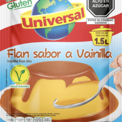 Universal Flan de Vainilla / Vanilla Flan 150gr x 12