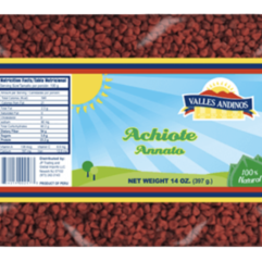 Valles Andinos Achiote / Annato bolsa 14oz x 14