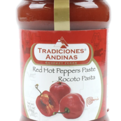Tradiciones Andinas Rocoto Pasta 10.5oz x 12 frasco de vidrio