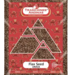 Tradiciones Andinas Linaza /Flax Seed 15oz x 24 bolsa