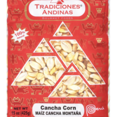 Tradiciones Andinas Cancha Corn / Maiz Cancha 15oz x 24 bolsa