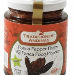 Tradiciones Andinas Aji Panca en Pasta "Poco Picante" 7.5oz x 24 fco de vidrio