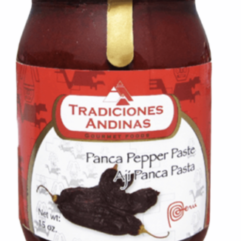 TRADICIONES ANDINAS - PERU - VIDRIO - Aji Panca Pasta /Panca Pepper Paste - 12 / 15oz - P00135