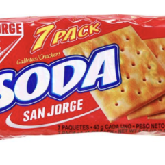 San Jorge Galleta Soda  40gr  x 7 x 4