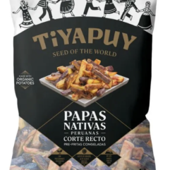 Peru Chef Tiyapuy Papa Nativa Fritas 1 Kg X 10 Frozen