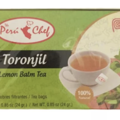 Peru Chef filtrante Toronjil x 20 x 12 cajas