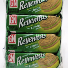 Gn Rellenitas Limon x 8 x 5 pack