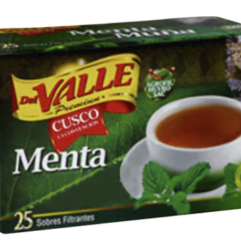 Del Valle MENTA filtrante 32 Packs x 25g