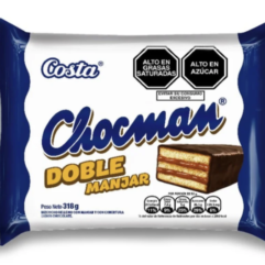 Chocman Doble Manjar 53gr x 8 x 6