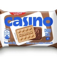 CASINO Galleta Chocolate 51gr x 6 x 8