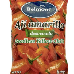 Belmont Aji Amarillo desvenado FROZEN 2Lb x 8